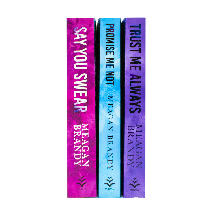 Boys of Avix Series by Meagan Brandy 3 Books Collection Set (Say You Swear, Promise Me Not and Trust Me Always) | Paperback