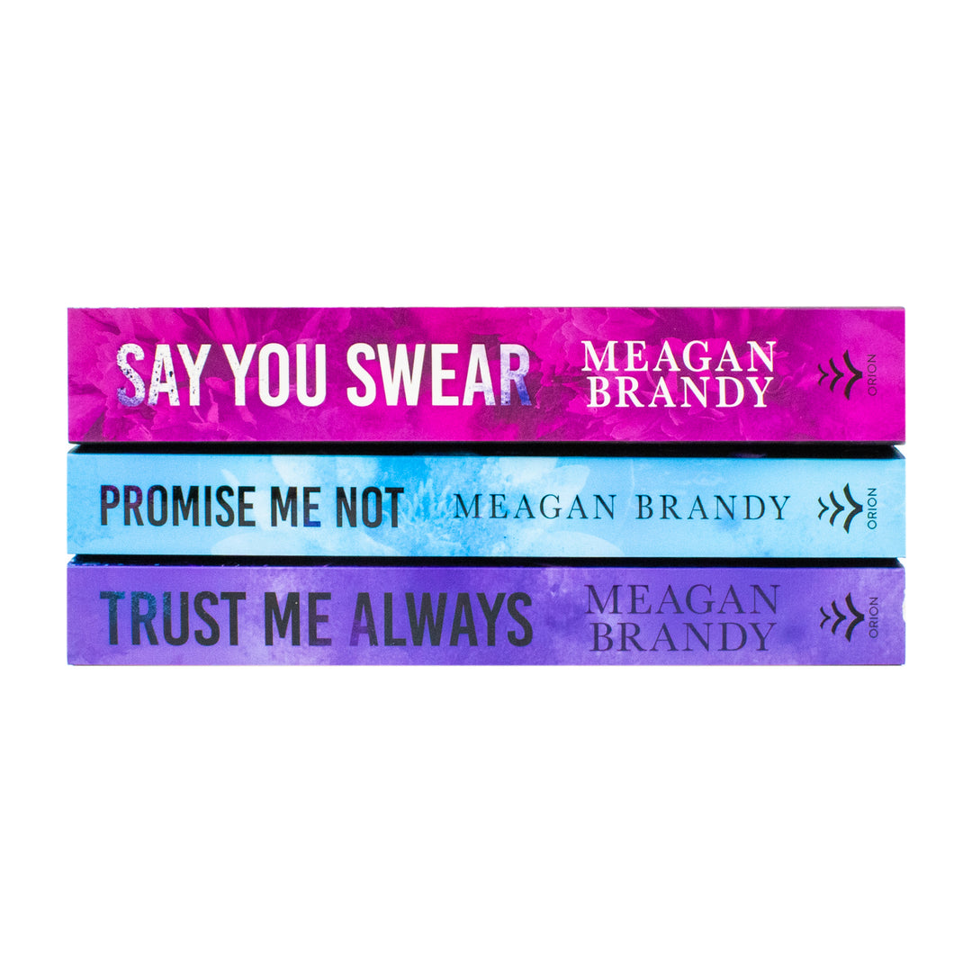 Boys of Avix Series by Meagan Brandy 3 Books Collection Set (Say You Swear, Promise Me Not and Trust Me Always) | Paperback