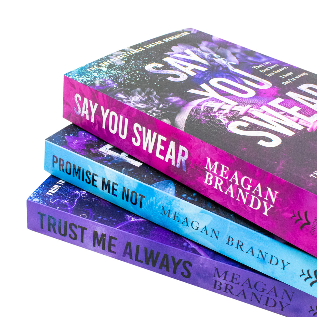 Boys of Avix Series by Meagan Brandy 3 Books Collection Set (Say You Swear, Promise Me Not and Trust Me Always) | Paperback