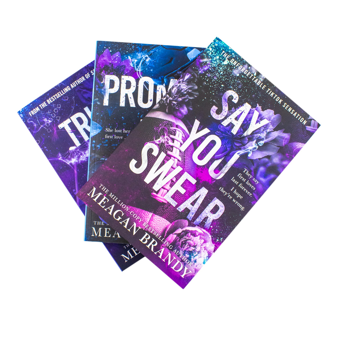 Boys of Avix Series by Meagan Brandy 3 Books Collection Set (Say You Swear, Promise Me Not and Trust Me Always) | Paperback