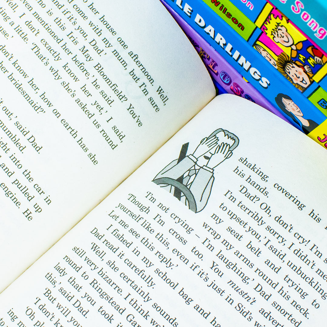 Jacqueline Wilson 10 Books Box Collection Set Pack Illustrated By Nick Sharratt