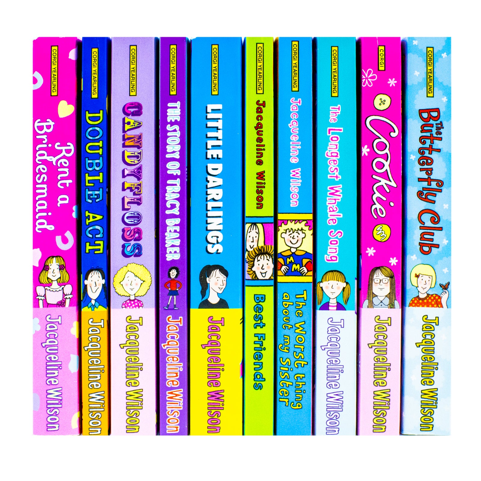 英語書籍セット（Jacqueline Wilson, Roald Dahl 他） Jacqueline Wilson 10 Books Box Collection Set Pack Illustrated By