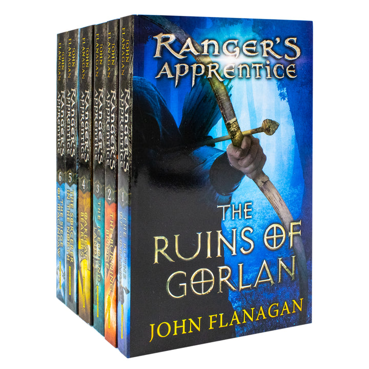 Rangers Apprentice Series 1 John Flanagan Collection 6 Books Set Ruins of Gorlan