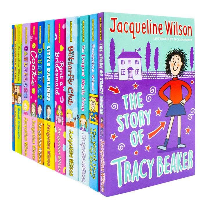 Jacqueline Wilson 12 Books Box Collection Set Pack Illustrated By Nick Sharratt