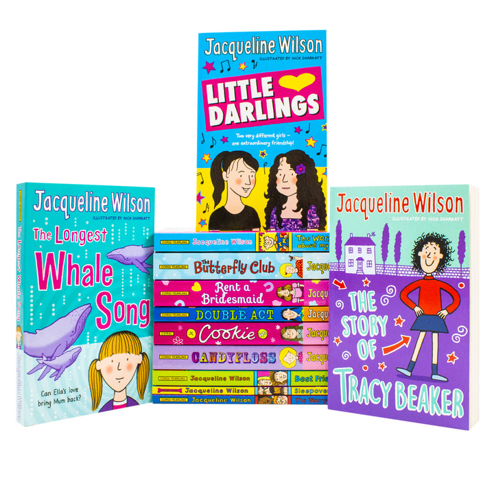 Jacqueline Wilson 12 Books Box Collection Set Pack Illustrated By Nick Sharratt