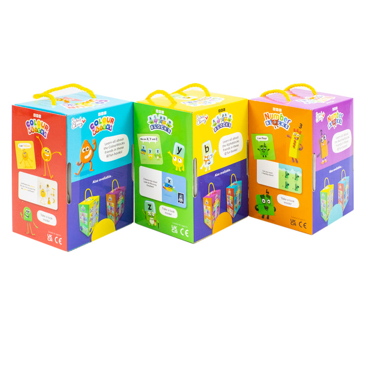 A Case of Numberblocks, Alphablocks and Colourblocks 36 Mini Board Books Collection Set (A Case of Numberblocks, A Case of Alphablocks and A Case of Colourblocks)