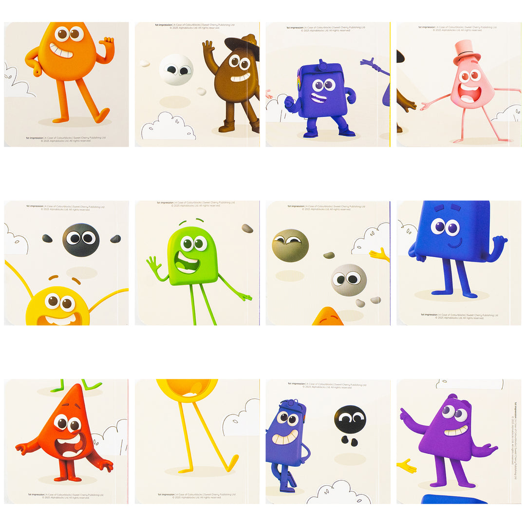A Case of Numberblocks, Alphablocks and Colourblocks 36 Mini Board Books Collection Set (A Case of Numberblocks, A Case of Alphablocks and A Case of Colourblocks)