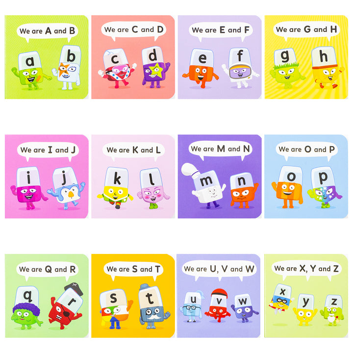 A Case of Numberblocks, Alphablocks and Colourblocks 36 Mini Board Books Collection Set (A Case of Numberblocks, A Case of Alphablocks and A Case of Colourblocks)