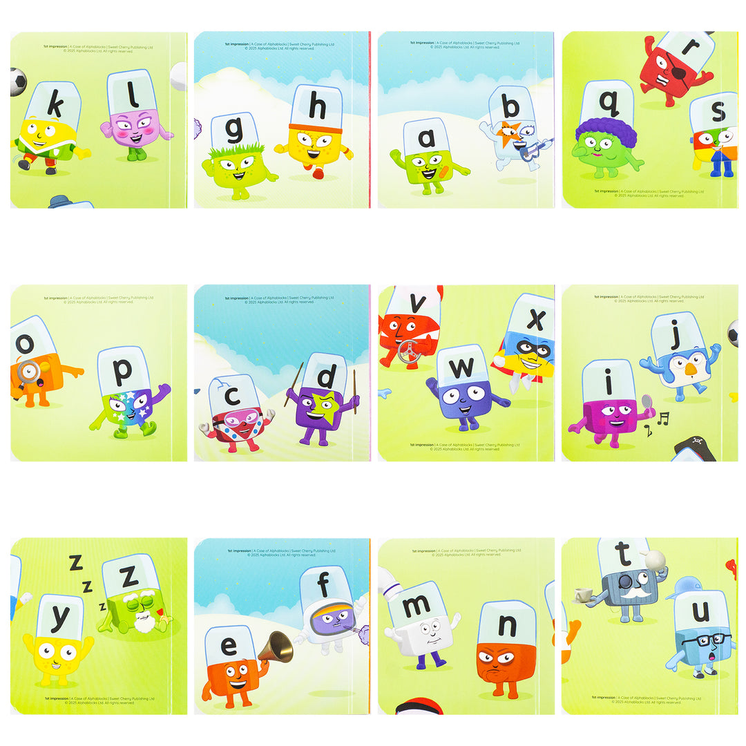 A Case of Numberblocks, Alphablocks and Colourblocks 36 Mini Board Books Collection Set (A Case of Numberblocks, A Case of Alphablocks and A Case of Colourblocks)