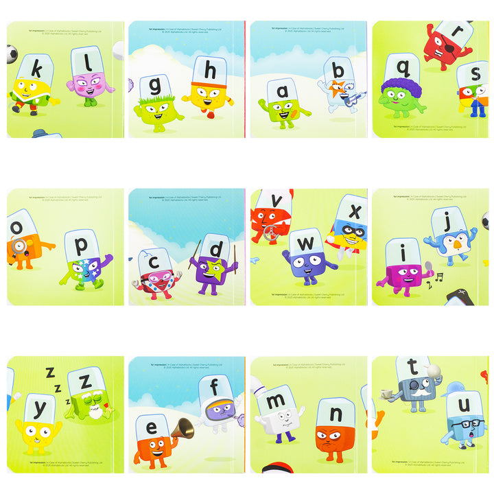 A Case of Numberblocks, Alphablocks and Colourblocks 36 Mini Board Books Collection Set (A Case of Numberblocks, A Case of Alphablocks and A Case of Colourblocks)