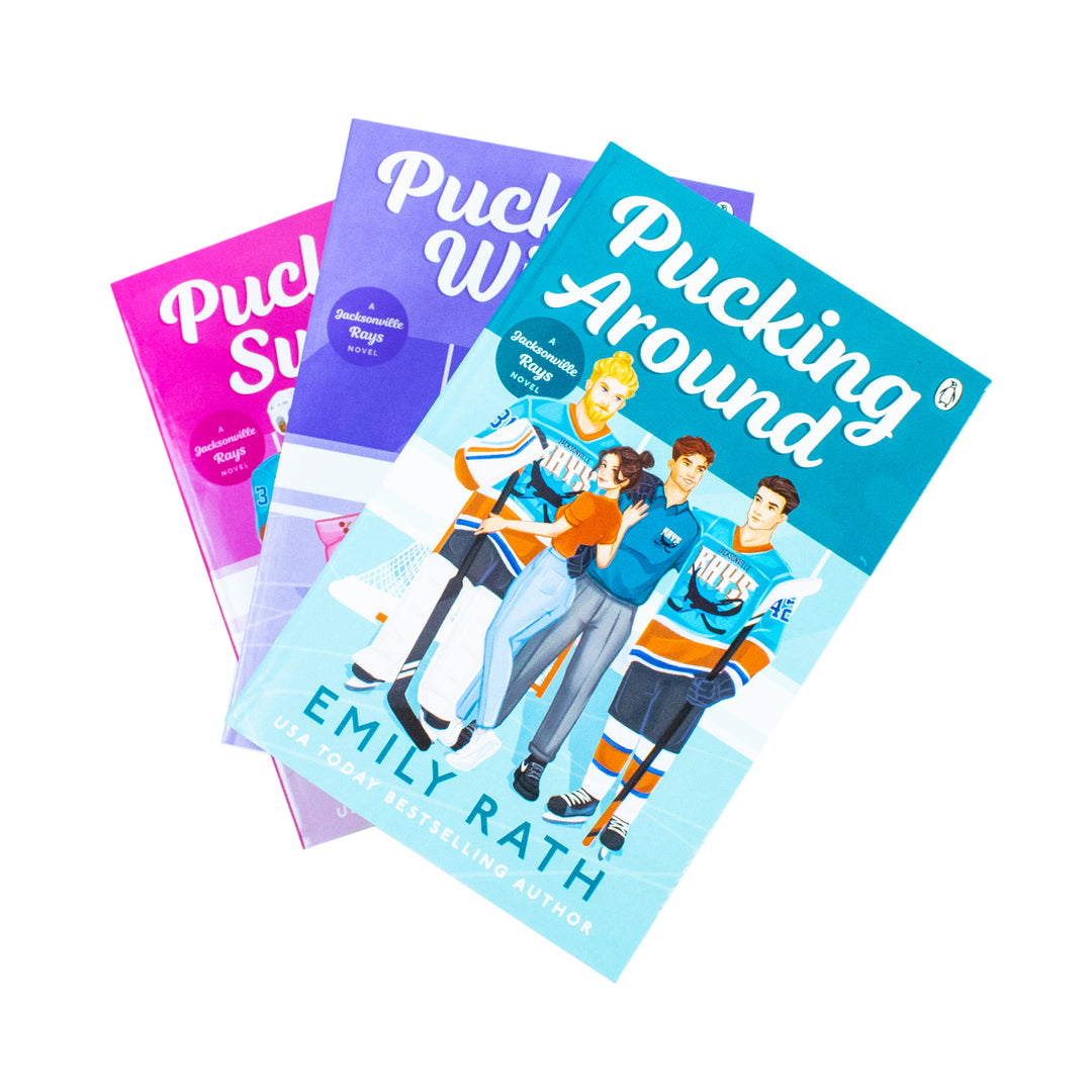 Jacksonville Rays Series By Emily Rath 3 Books Collection Set (Pucking Around, Pucking Wild & Pucking Sweet)