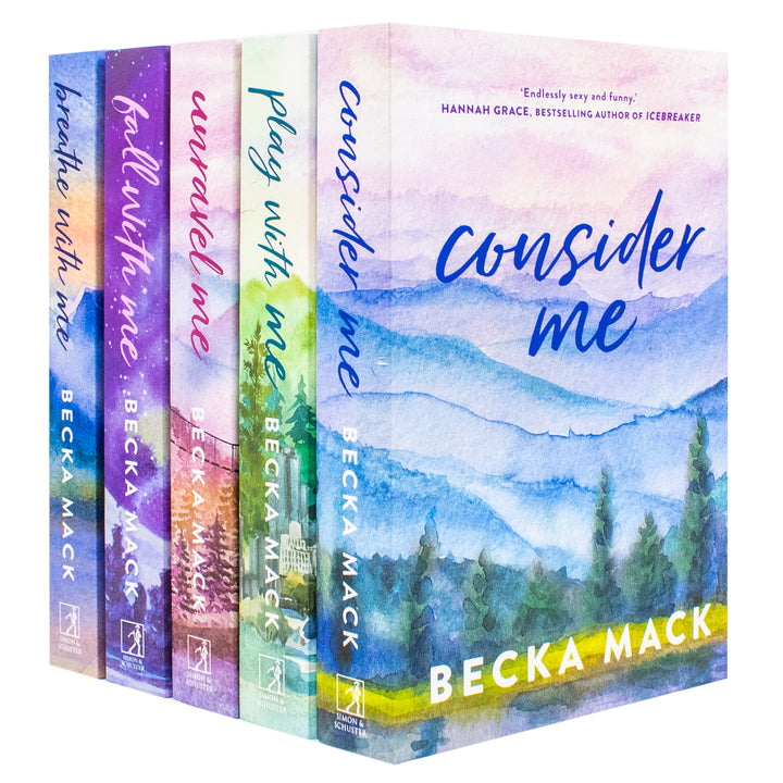 Playing For Keeps Series by Becka Mack 5 Books Collection Set (Consider Me, Play with Me, Unravel Me, Fall With Me and Breathe with Me) | Paperback