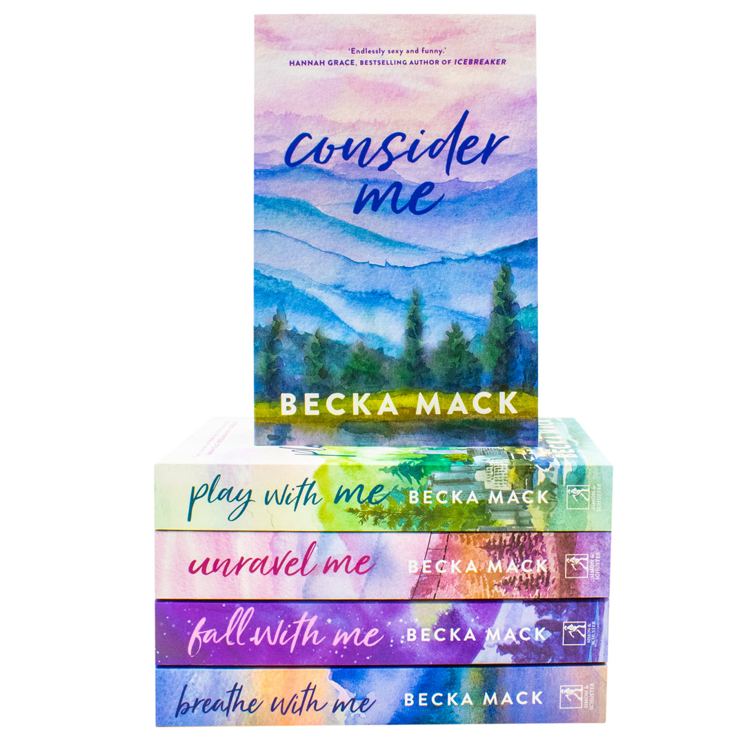 Playing For Keeps Series by Becka Mack 5 Books Collection Set (Consider Me, Play with Me, Unravel Me, Fall With Me and Breathe with Me) | Paperback