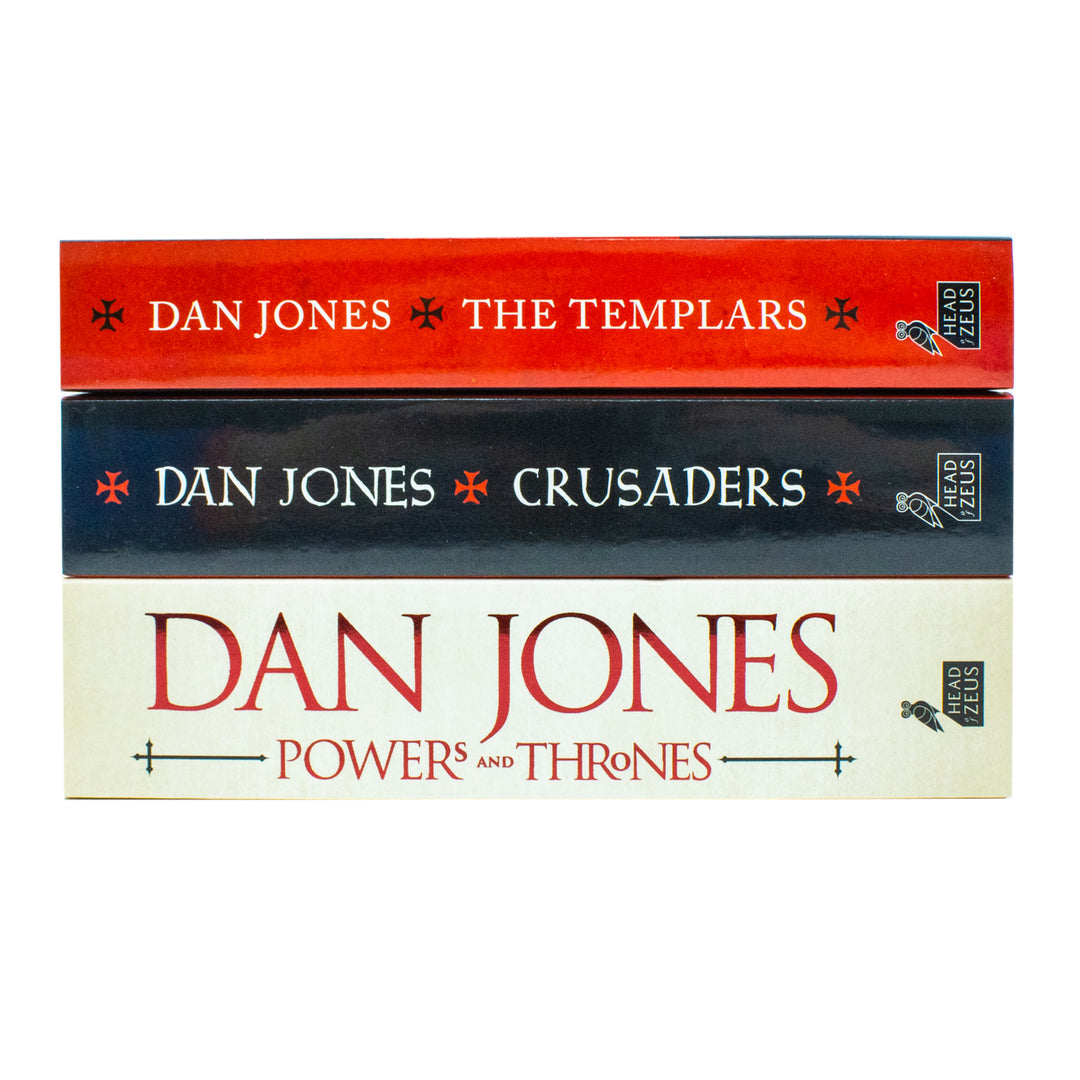 Cd R Dan Michael Jones Dan Jones Collection 3 Books Set (The Templars, Crusaders and Powers a ...