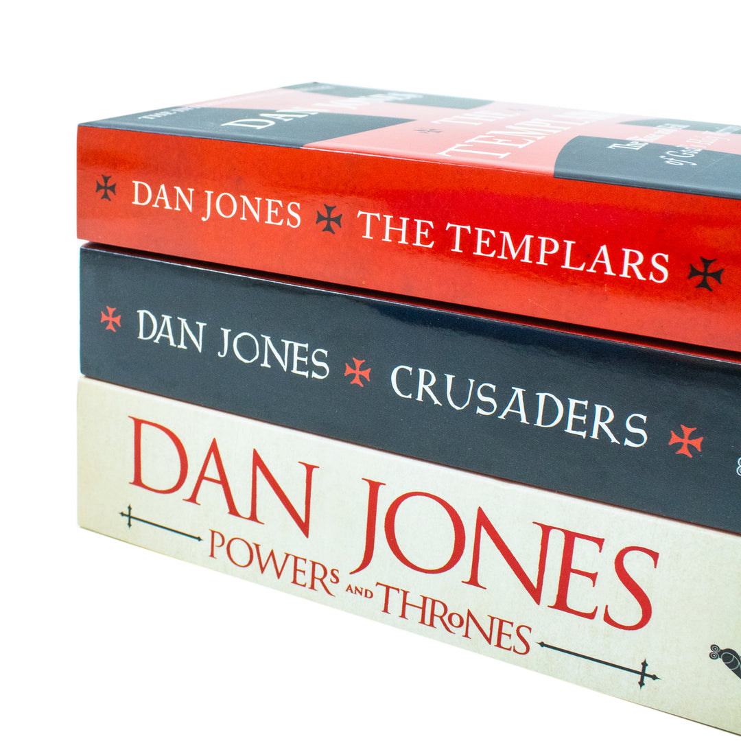 Cd R Dan Michael Jones Dan Jones Collection 3 Books Set (The Templars, Crusaders and Powers a ...