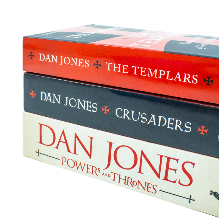 Dan Jones Collection 3 Books Set (The Templars, Crusaders and Powers and Thrones)