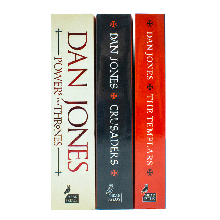 Dan Jones Collection 3 Books Set (The Templars, Crusaders and Powers and Thrones)