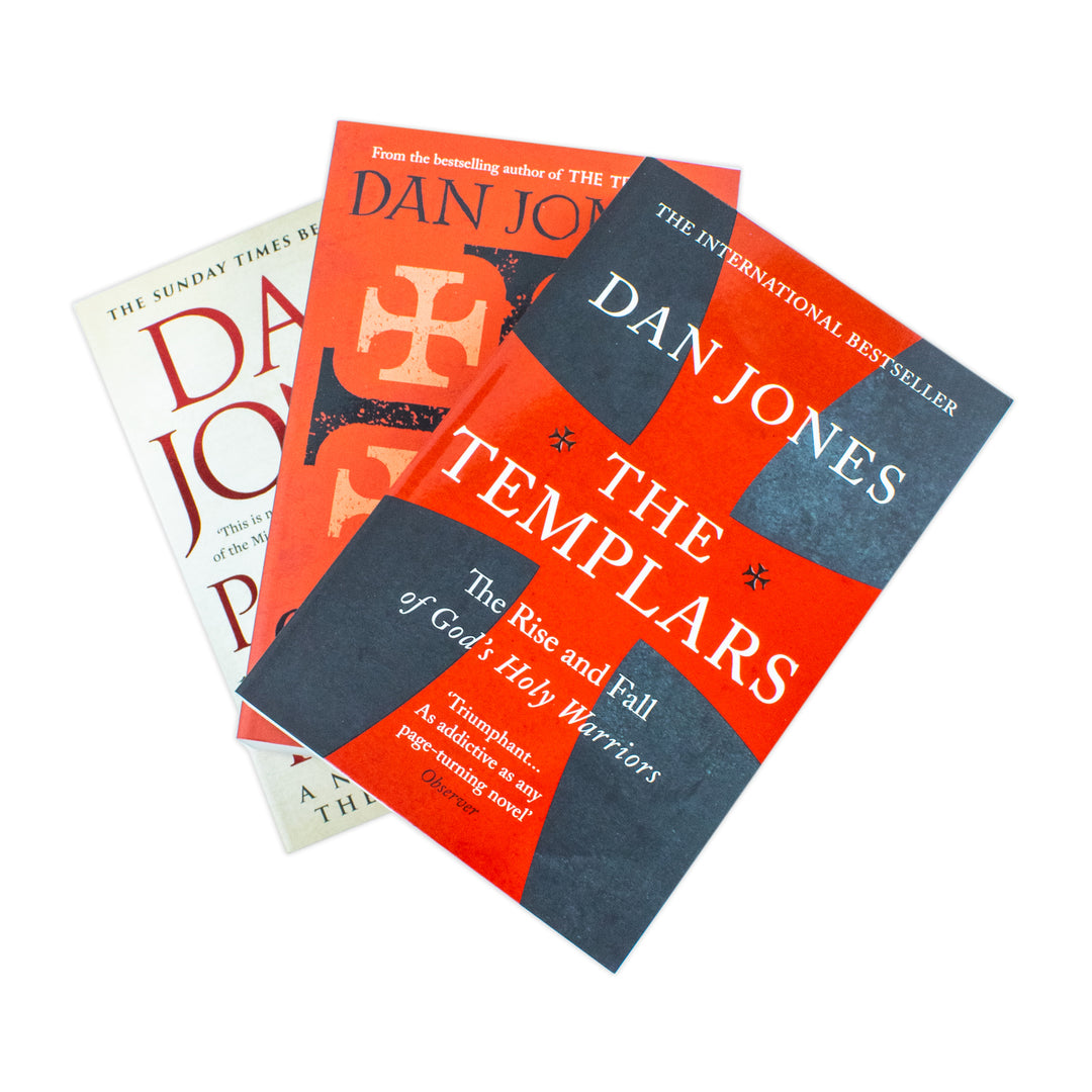 Cd R Dan Michael Jones Dan Jones Collection 3 Books Set (The Templars, Crusaders and Powers a ...