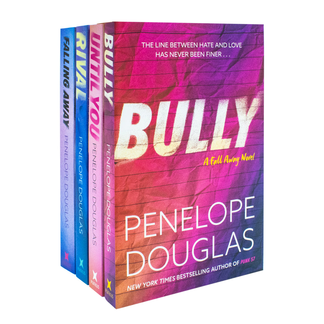 Fall Away Series By Penelope Douglas 4 Books Collection Set (Bully, Until You, Rival and Falling Away)