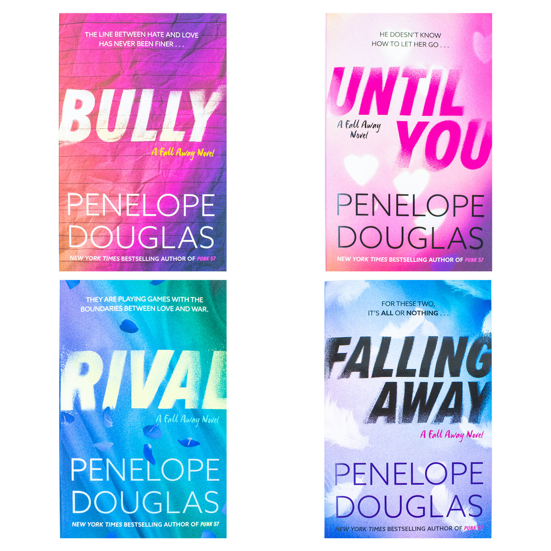 Fall Away Series By Penelope Douglas 4 Books Collection Set (Bully, Until You, Rival and Falling Away)