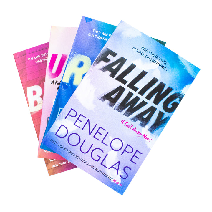 Fall Away Series By Penelope Douglas 4 Books Collection Set (Bully, Until You, Rival and Falling Away)