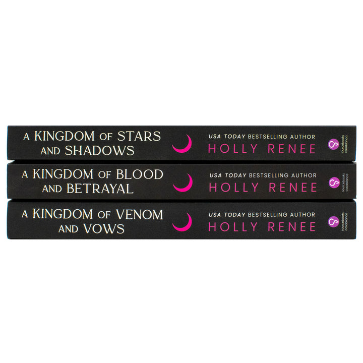 The Stars and Shadows Series by Holly Renee 3 Books Collection Set (A Kingdom of Stars and Shadows, A Kingdom of Blood and Betrayal and A Kingdom of Venom and Vows)