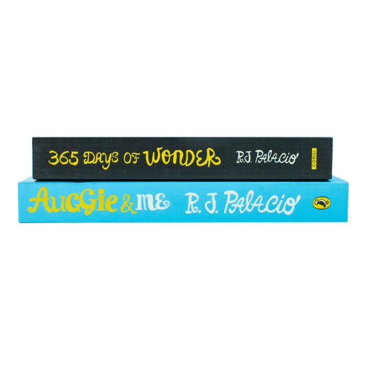 R. J. Palacio 2 Book Set, 365 Days of Wonder & Auggie and Me