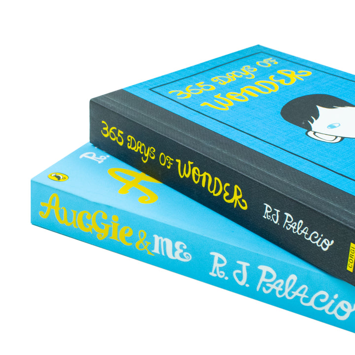 R. J. Palacio 2 Book Set, 365 Days of Wonder & Auggie and Me