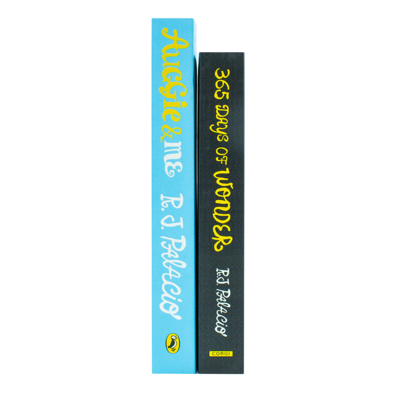 R. J. Palacio 2 Book Set, 365 Days of Wonder & Auggie and Me