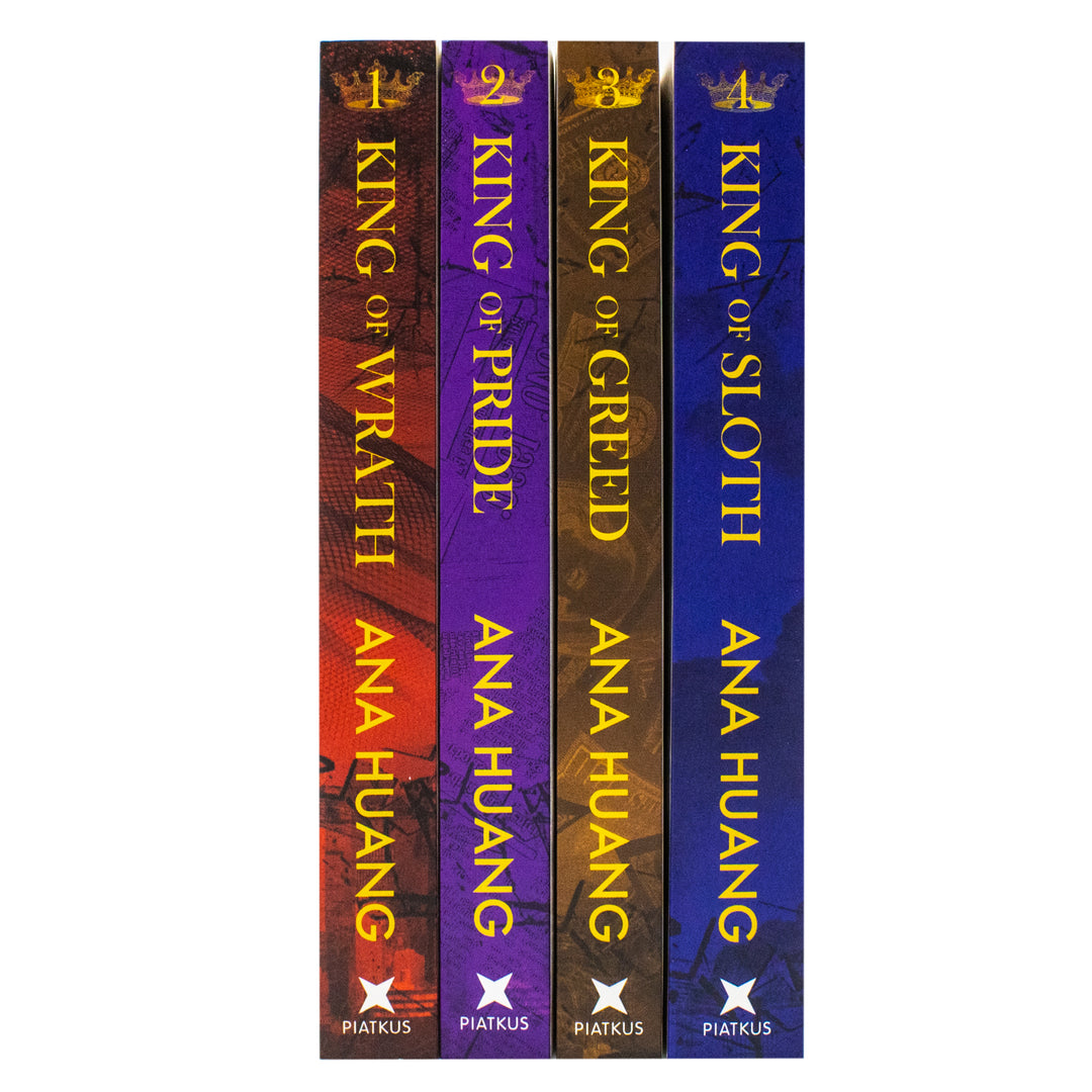 Kings of Sin Series by Ana Huang – 4 Book Collection Set (King of Wrath, King of Sloth & More) – Bestselling Contemporary Romance, Love Stories