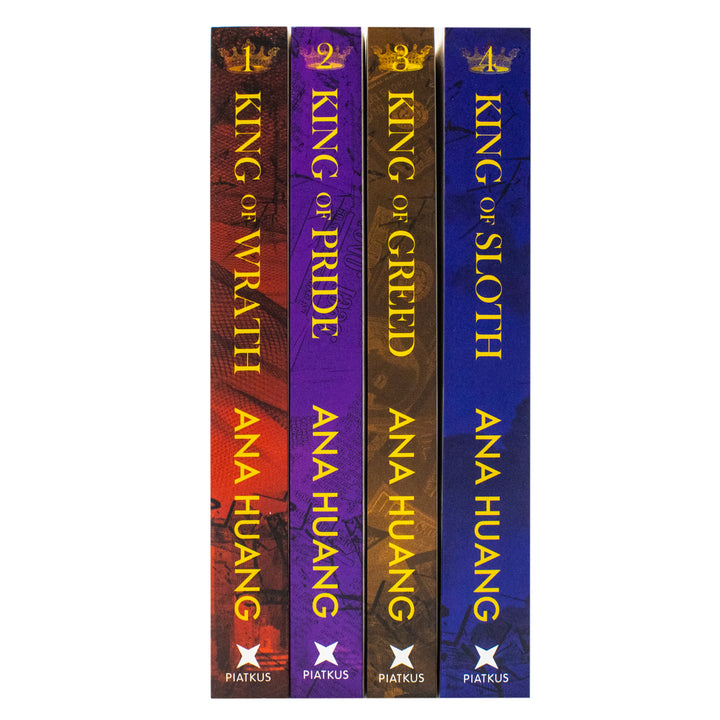 Kings of Sin Series by Ana Huang – 4 Book Collection Set (King of Wrath, King of Sloth & More) – Bestselling Contemporary Romance, Love Stories