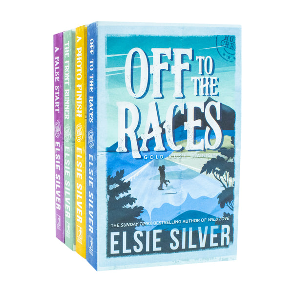 Gold Rush Ranch Series by Elsie Silver 4-Book Collection Set | Romantic Fiction, Young Adult Novels, Heartfelt Stories & Adventure | Paperback Edition