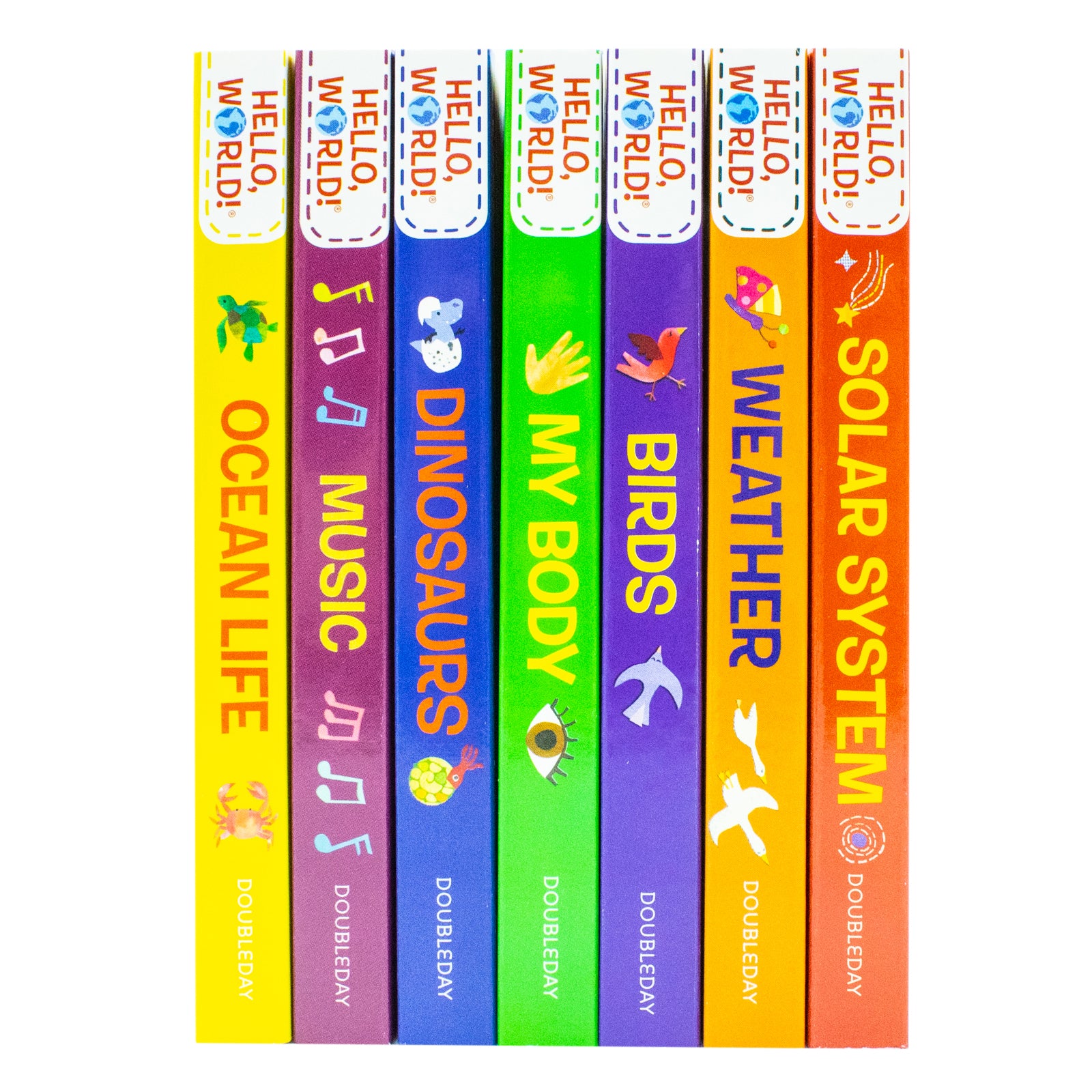 Hello, World! 7 Books Collection Box Set By Jill Mcdonald (Solar