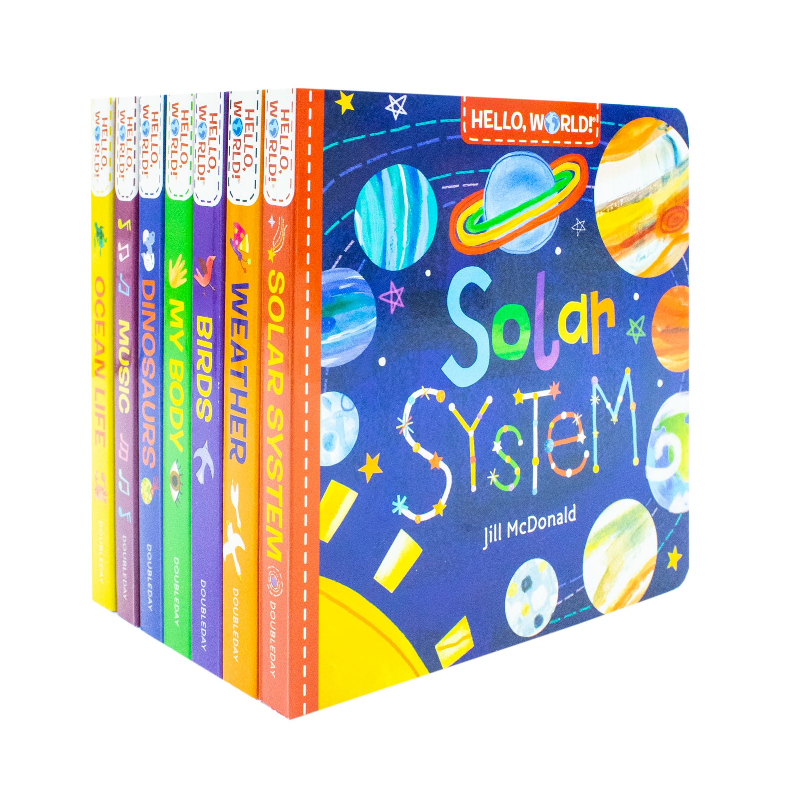 Hello, World! 7 Books Collection Box Set By Jill Mcdonald (Solar