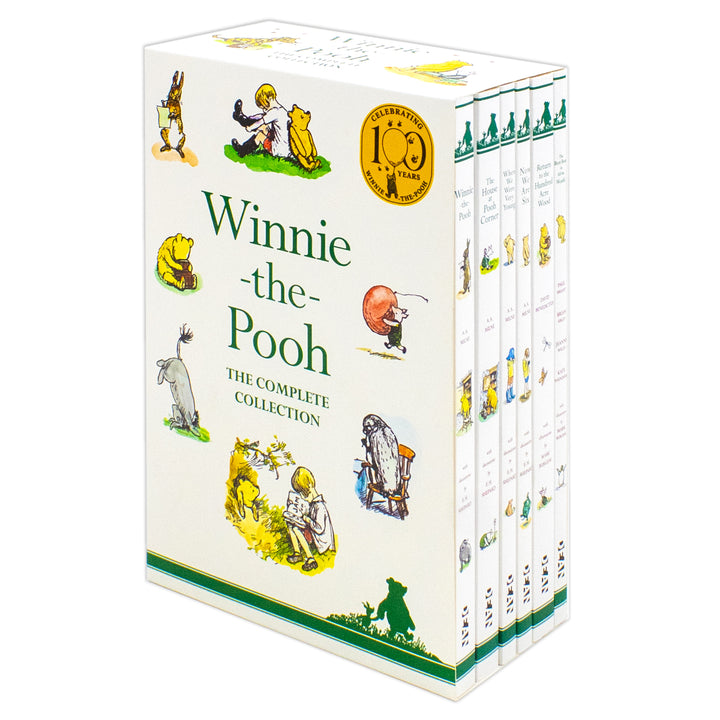 Winnie the Pooh: The Complete Fiction Collection – 6-Book Box Set by A.A. Milne | Children's Classics, Adventure,Friendship, Family Reading & Gift Set