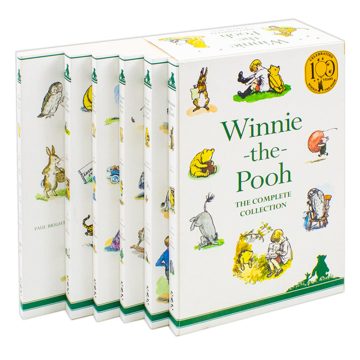 Winnie the Pooh: The Complete Fiction Collection – 6-Book Box Set by A.A. Milne | Children's Classics, Adventure,Friendship, Family Reading & Gift Set
