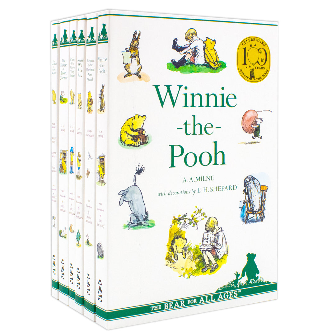 Winnie the Pooh: The Complete Fiction Collection – 6-Book Box Set by A.A. Milne | Children's Classics, Adventure,Friendship, Family Reading & Gift Set
