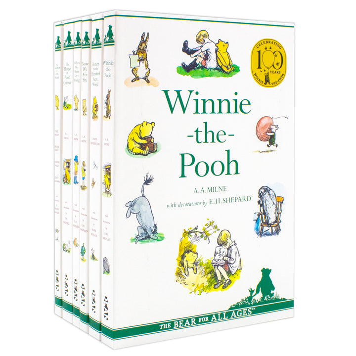 Winnie the Pooh: The Complete Fiction Collection – 6-Book Box Set by A.A. Milne | Children's Classics, Adventure,Friendship, Family Reading & Gift Set