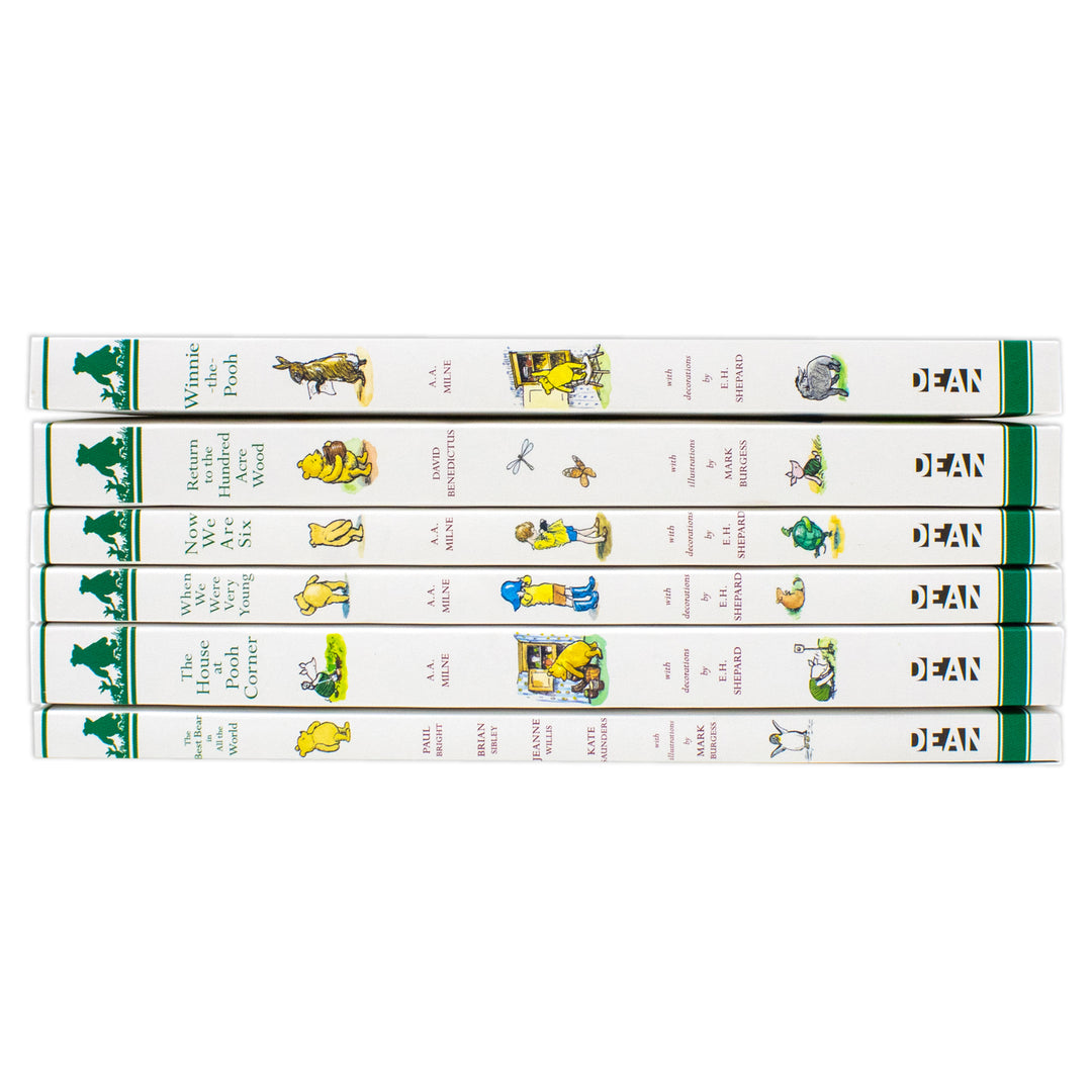 Winnie the Pooh: The Complete Fiction Collection – 6-Book Box Set by A.A. Milne | Children's Classics, Adventure,Friendship, Family Reading & Gift Set