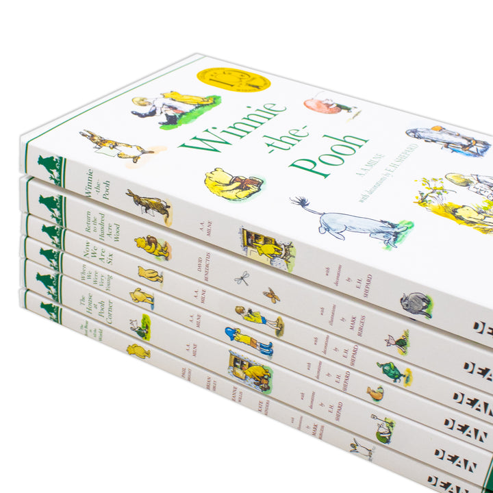 Winnie the Pooh: The Complete Fiction Collection – 6-Book Box Set by A.A. Milne | Children's Classics, Adventure,Friendship, Family Reading & Gift Set