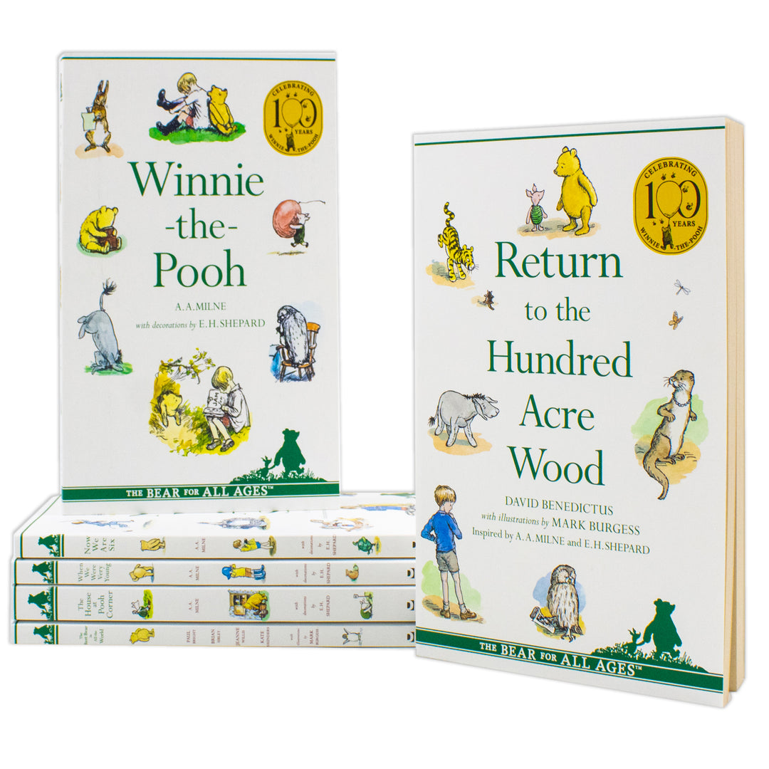 Winnie the Pooh: The Complete Fiction Collection – 6-Book Box Set by A.A. Milne | Children's Classics, Adventure,Friendship, Family Reading & Gift Set