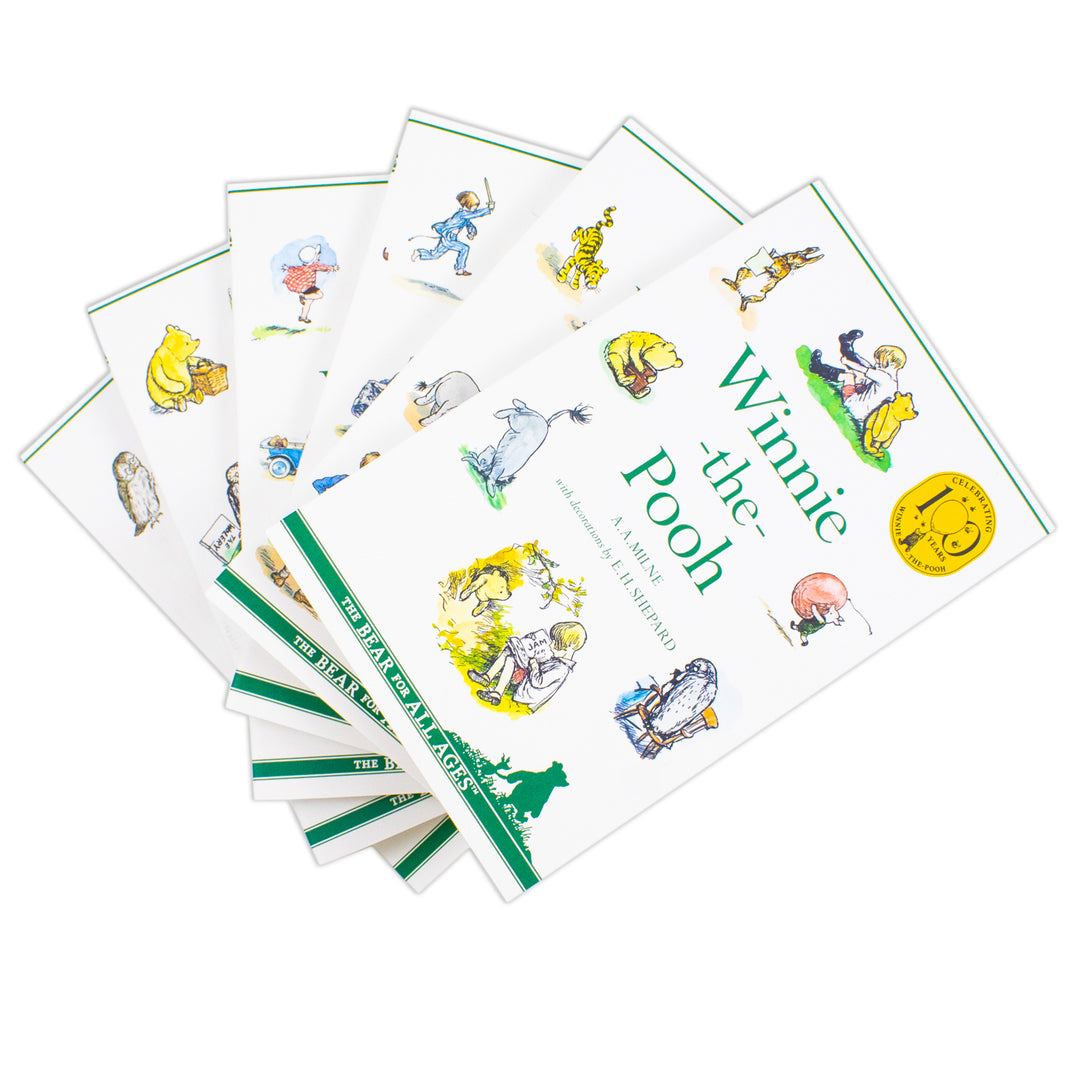 Winnie the Pooh: The Complete Fiction Collection – 6-Book Box Set by A.A. Milne | Children's Classics, Adventure,Friendship, Family Reading & Gift Set