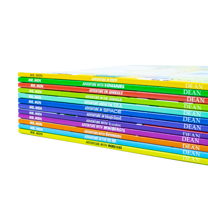 Mr Men & Little Miss Adventures 12 Book Collection Box Set by Roger Hargreaves – Fun & Educational Stories for Kids with Humor & Imagination