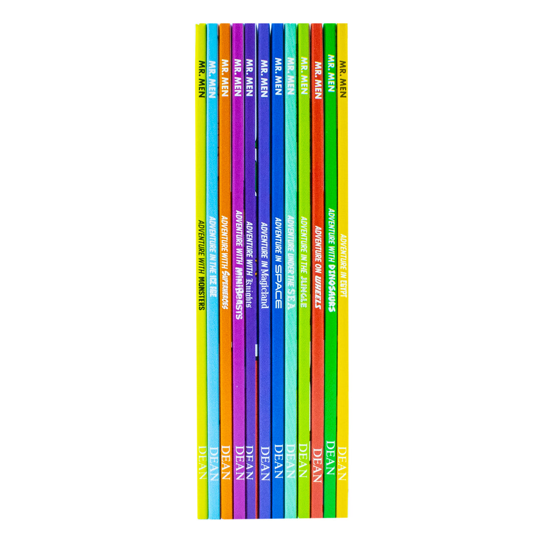 Mr Men & Little Miss Adventures 12 Book Collection Box Set by Roger Hargreaves – Fun & Educational Stories for Kids with Humor & Imagination