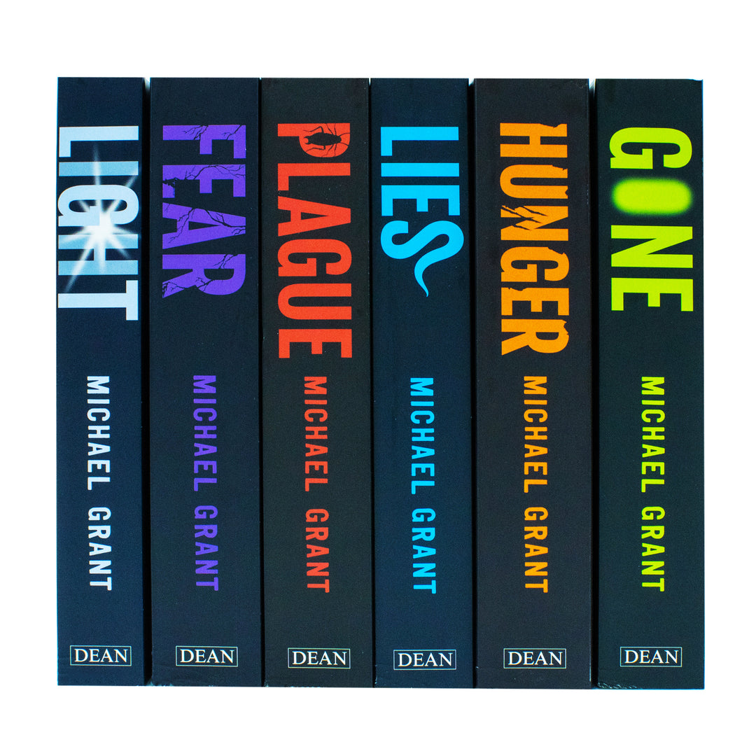 Gone Series 6-Book Collection Set by Michael Grant – Gripping YA Dystopian Science Fiction | Includes Light, Hunger, Lies, Plague & More