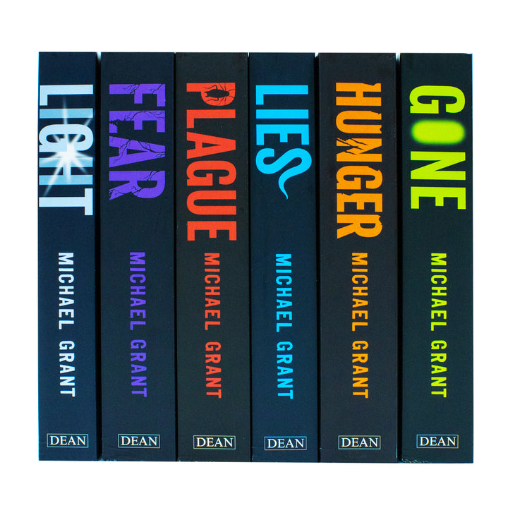 Gone Series 6-Book Collection Set by Michael Grant – Gripping YA Dystopian Science Fiction | Includes Light, Hunger, Lies, Plague & More