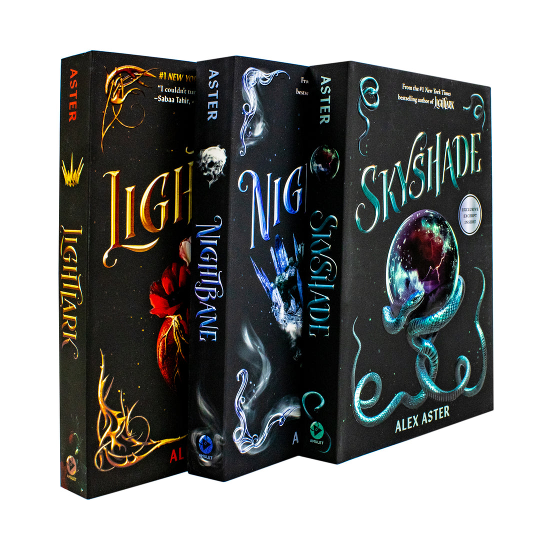 The Lightlark Series By Alex Aster 3 Books Collection Set (Lightlark, Nightbane and Sky Shade)