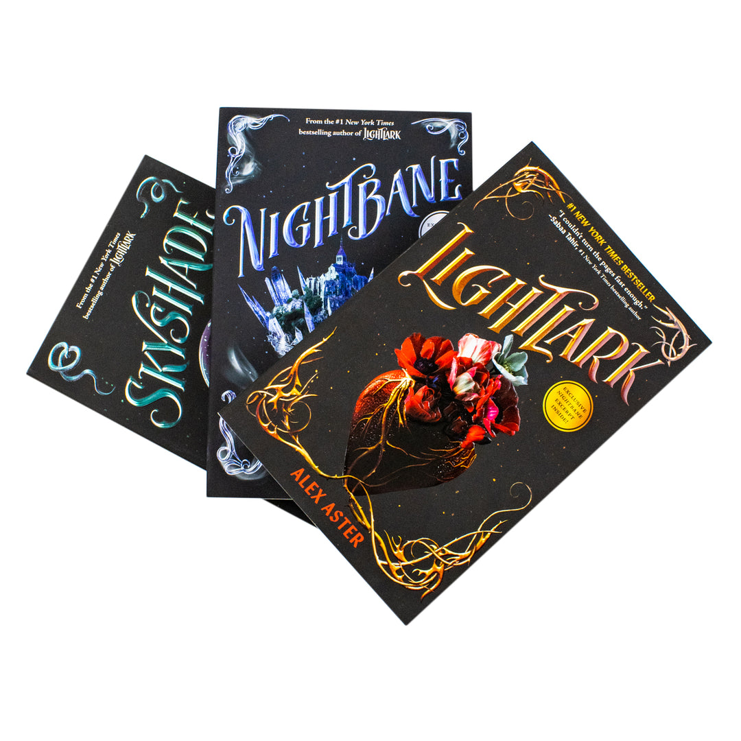 The Lightlark Series By Alex Aster 3 Books Collection Set (Lightlark, Nightbane and Sky Shade)