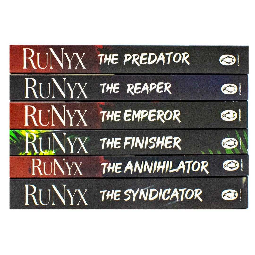 The Dark Verse Series by RuNyx 6 Books Collection Set (The Syndicator, The Annihilator, The Finisher, The Emperor, The Reaper and One More...) | Paperback