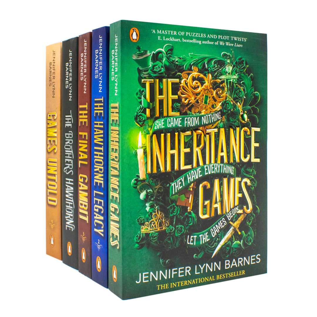 The Inheritance Series The Inheritance Games Series By Jennifer Lynn Barnes 5 Books Collectio ...